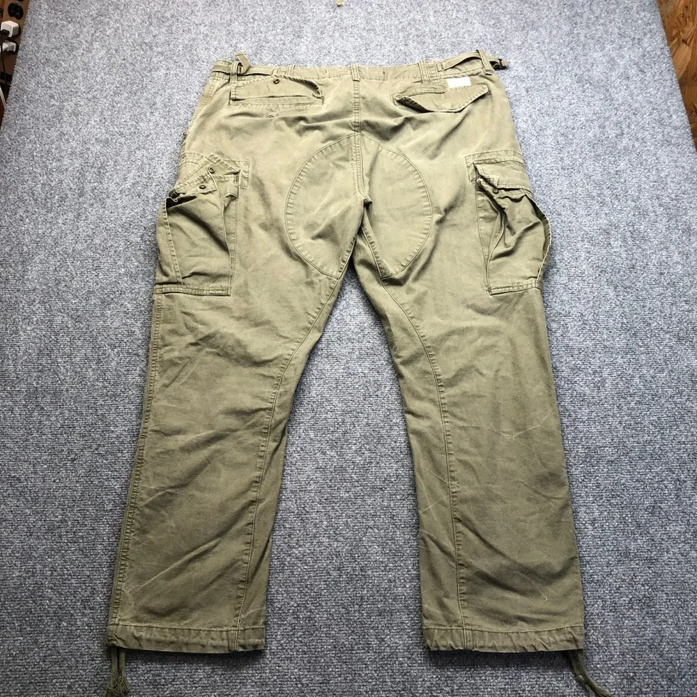 Polo Ralph Lauren Surplus Chino Cargo Pants Mens 38x30 Olive Green Classic Fit